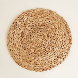 Салфетки сервировочные SL Home, 2 шт., водный гиацинт, d=37.5 см