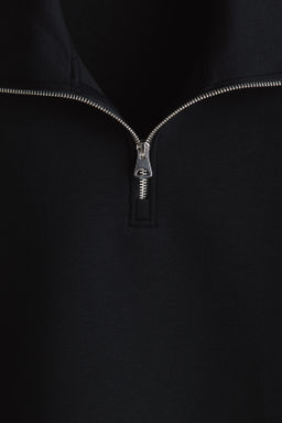 Sudadera efecto neopreno con cremallera Loose Fit - H&m фото 5