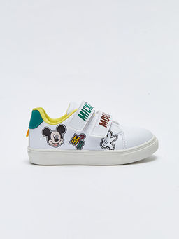 Mickey Mouse Bask?l? Erkek ?ocuk Spor Ayakkab? - Waikiki фото 2