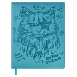 Дневник школьный арт. 62117 / 15 КОТ-РОКЕР