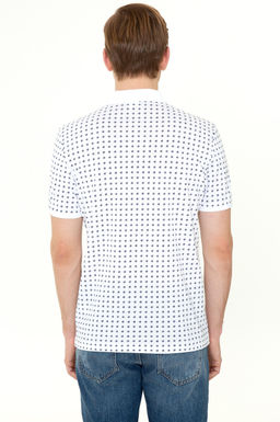 U. S. Polo Assn Мужская белая футболка с воротником-поло - U.s. polo assn фото 16