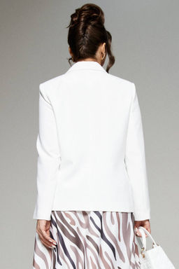 Жакет 6304 молочный - B&F фото 5