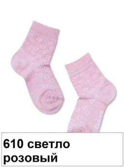 Носки дет. CLASS 13С-9СП,р.22 (48/6) - 610 светло-розовый - Conte elegant фото 2
