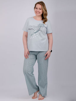 Пижама "Джелли 2" брюки, трикотаж