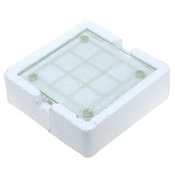 Игра Застольные крестики нолики набор 10 предметов: подставка стеклянная 12,6х12,6см, стопка пластмассовая, д2,5см h3см, 10мл - 9 штук, в подарочной коробке (Китай) - Домашняя мода фото 3