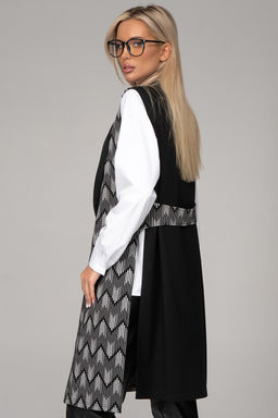 Жилет Высокая классика (зебра) - Эльза фото 23