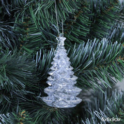 Новогоднее украшение Елка 9 см / LCX-006 /уп 70/280/