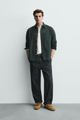 CAMISA REGULAR FIT OXFORD / Botella