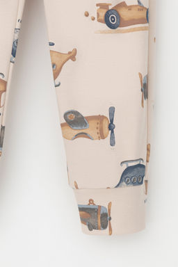 К 1552/бежевый,акварельные гонки, пижама