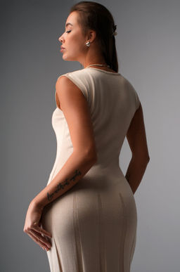 Женское вязаное платье Happyfox