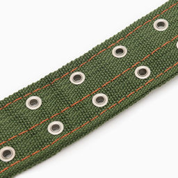 Ошейник четырехслойный с вертлюгом, 80×4.9 см, ОШ 64-74 см, полиэстер, чёрный