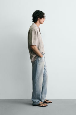 POLO PUNTO ESTRUCTURA BOUCL? / Gris