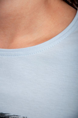 Арт. 31112 Футболка женская 44-52 (5 шт) Цвет:небесный - Калинка фото 13