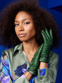 Перчатки женские 100% ш IS934 green moss - Eleganzza фото 12