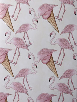 ОБЛОЖКА ДЛЯ ПАСПОРТА Flamingo Ice cream, плотность 600 мкм