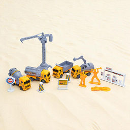 Набор машин "Строительная техника" в коробке