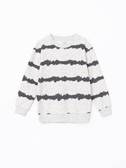 Bisiklet Yaka Erkek ?ocuk Sweatshirt