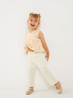 V Yaka Bask?l? K?z Bebek G?mlek