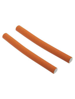 Dewal Beauty Бигуди-бумеранги для волос, оранжевый, O 17 мм, 18 см, 10 шт.