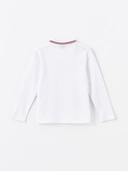 Polo Yaka Basic Uzun Kollu Erkek ?ocuk Ti??rt