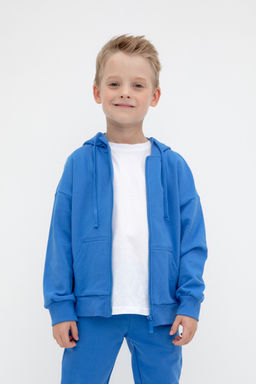 К 301992/ярко-голубой, жакет