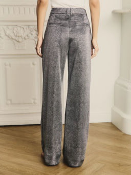 Брюки прямые с блестками / Zarina