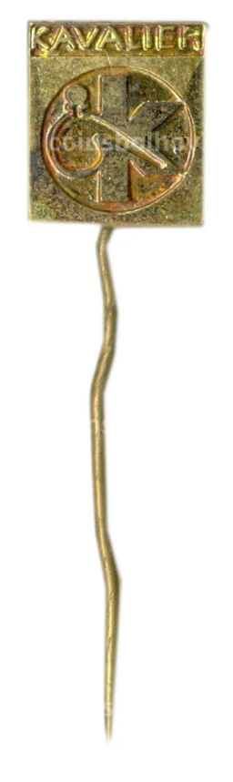 Значок рекламный KAVALIER