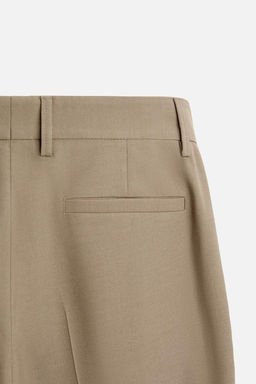 WOOL BLEND SUIT TROUSERS - Zara фото 9