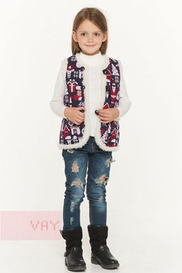 Жилет детский 202-6192 - Vay kids фото 4
