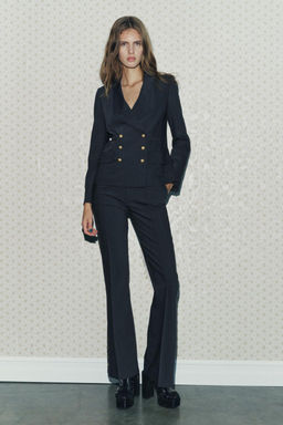 ZW COLLECTION BUTTON-UP WOOL BLAZER