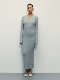 Платье миди с вискозой в составе / Zarina  фото 2