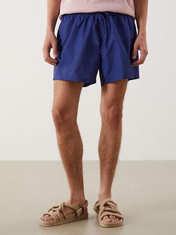 K?sa Boy Desenli Erkek Deniz ?ortu