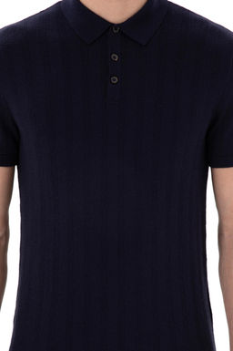 Erkek Slim Fit Polo Yaka Lacivert Triko Ti__rt Sepette S_rpriz _ndirim - U.s. polo assn фото 6