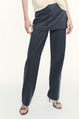 PINSTRIPE TROUSER SKIRT - Zara фото 3