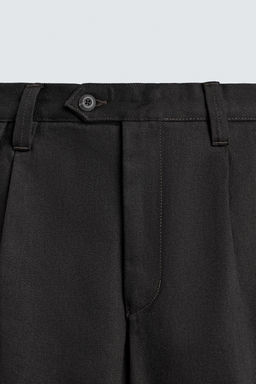 BALLOON FIT PLEATED JEANS - Zara фото 9