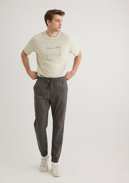 Gri Jogger Pantolon