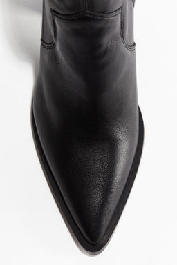 Botines cowboy de piel - H&m фото 7