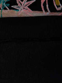 Теплое худи мужское черное с начесом