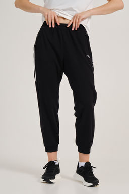 Брюки трикотажные 7/8 Черный