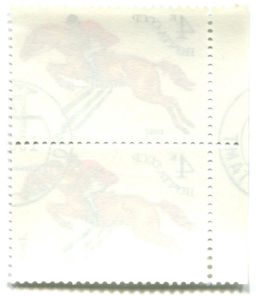 Марка Донская порода лошадей 1982 год (блок из 2 марок)