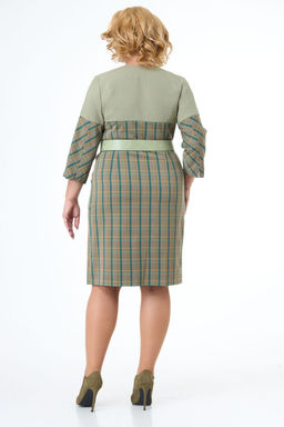 Платье ANELLI 1069 зеленый  фото 7