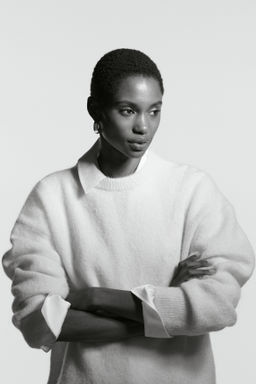 Jersey oversize en mezcla de alpaca - H&m фото 4