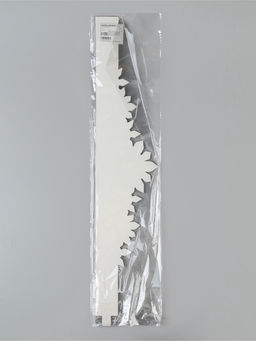 Цена за 10 шт. Корона картонная «Снежинки», 63.8×13.1 см, розовая