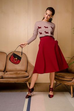 Юбка полусолнце арт. 8039