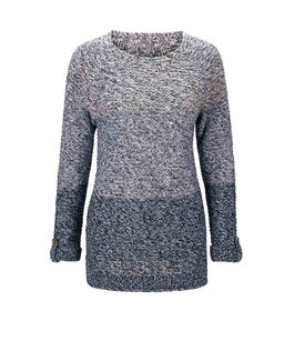 Пуловер, экрю-синий - Linea tesini фото 2