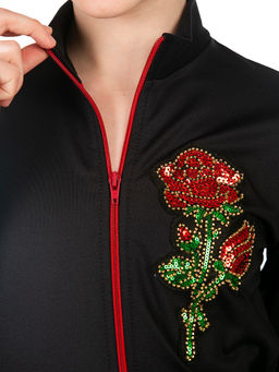 8707 Костюм для фигурного катания Розы * - Chersa фото 7