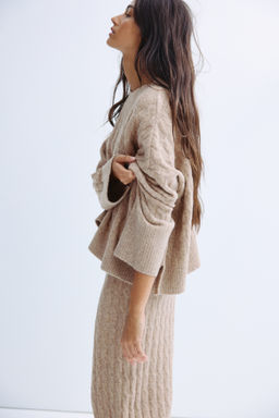 Jersey en punto trenzado - H&m фото 7