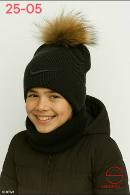 Набор 2в1 шапка внутри подкладка флис - Bruno фото 9