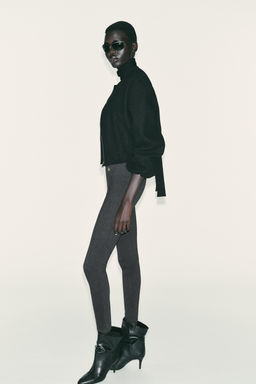 BUTTON LEGGINGS - Zara фото 6