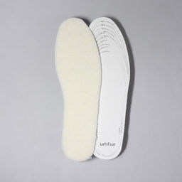 Цена за 2 шт. Стельки для обуви, универсальные, двухслойные, р-р RU до 46 (р-р Пр-ля до 46), 29 см, пара, бежевые